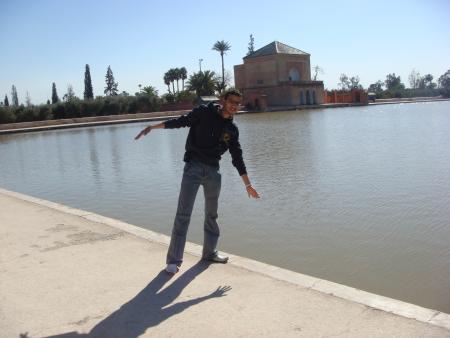 Marrakech -pavillon de la m�nara