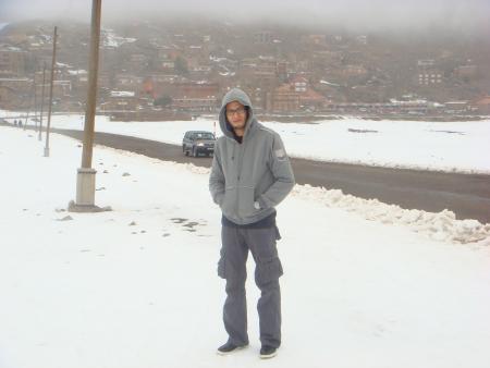 ME in oukaimden marrakech